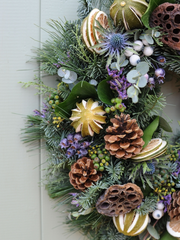 Highland Fling Christmas Wreath