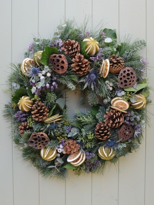 Highland Fling Christmas Wreath